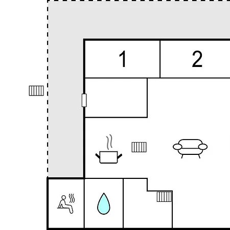 Dom wakacyjny Three-bedroom Holiday In *